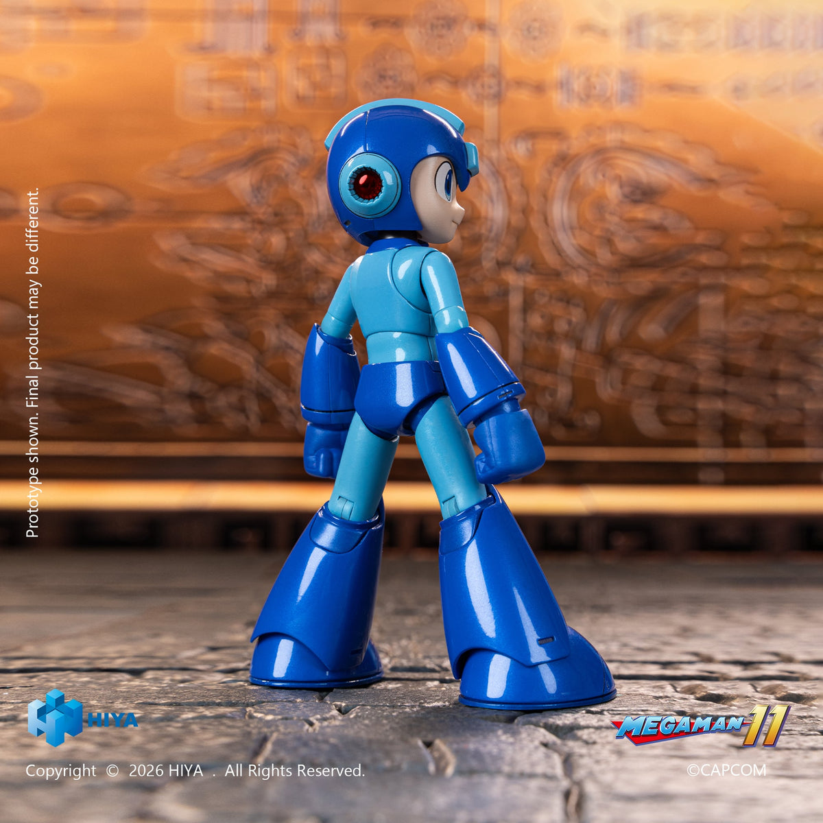 Hiya Toys Mega Man 11 Exquisite Basic Mega Man 4.7-Inch Action Figure - View 6