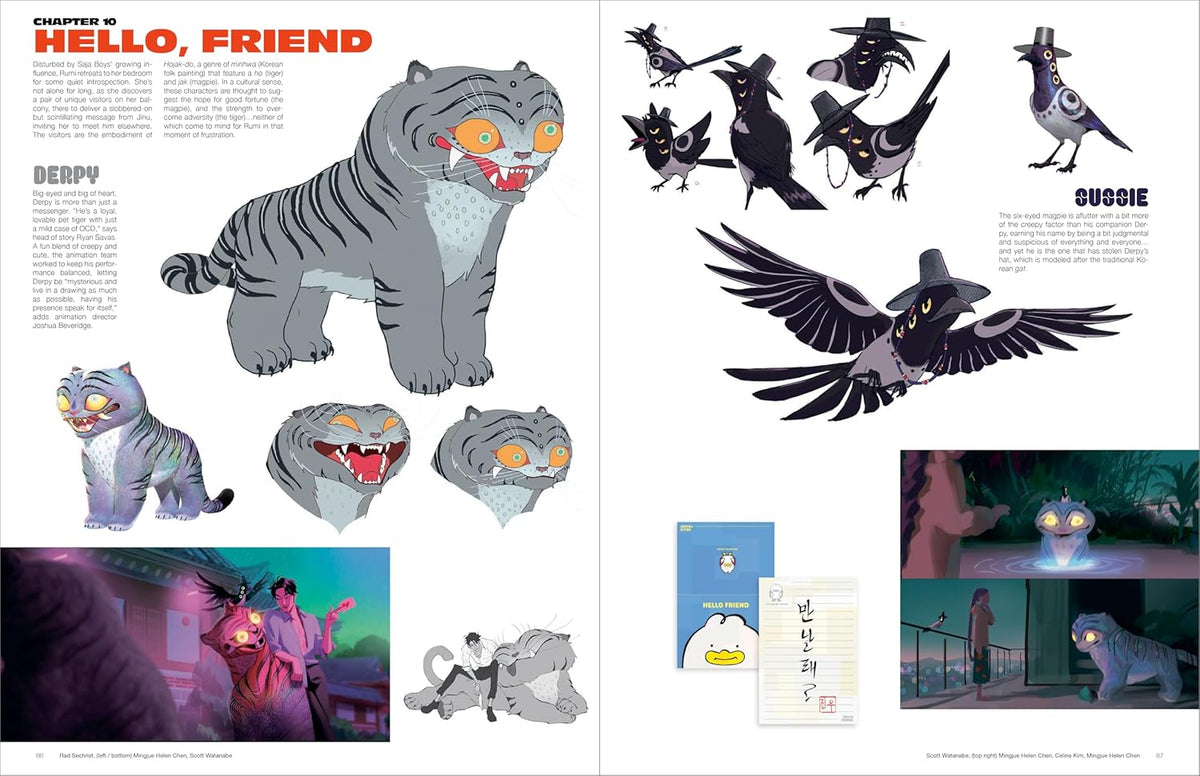 Penguin Random House The Art of KPop Demon Hunters Platinum Edition Art Book - View 9