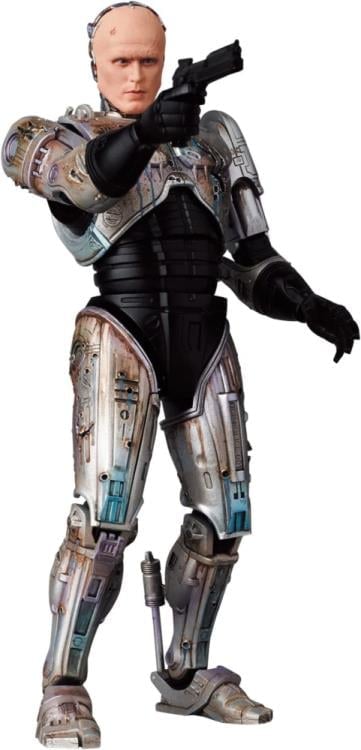Medicom Toy MAFEX No.192 RoboCop (1987) Murphy Head Damaged Ver. Action Figure, 6.3-Inch - View 7