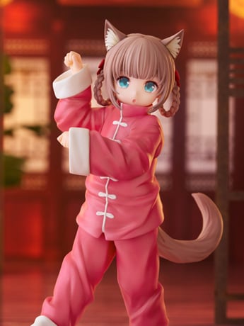 Golden Head My Cat is a Kawaii Girl Palette Kinako (Dress-up Collection Nyan Fu Ver.) 5.9-Inch Figure