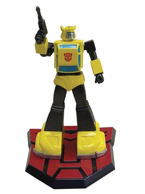PCS Collectibles Transformers Classic Bumblebee 9-Inch PVC Statue - View 3