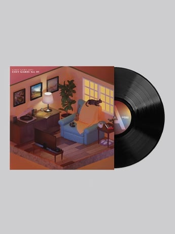 Curaga Records Video Game LoFi: Cozy Games Vol. 01 Vinyl Record LP