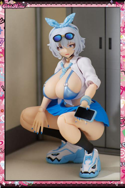 Amakuni GALHolic Mio 1/10 Scale Model Kit 6.7-Inch - View 12