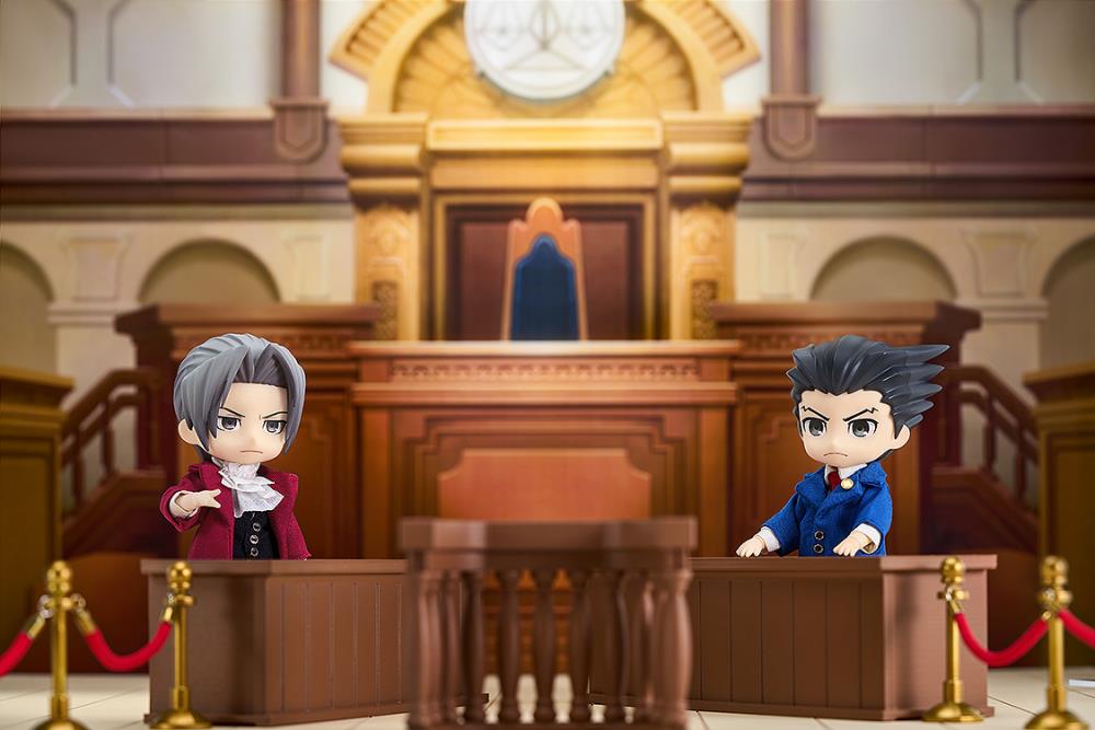 Good Smile Phoenix Wright: Ace Attorney Nendoroid Doll Miles Edgeworth, 5.51-Inch Figure - View 5