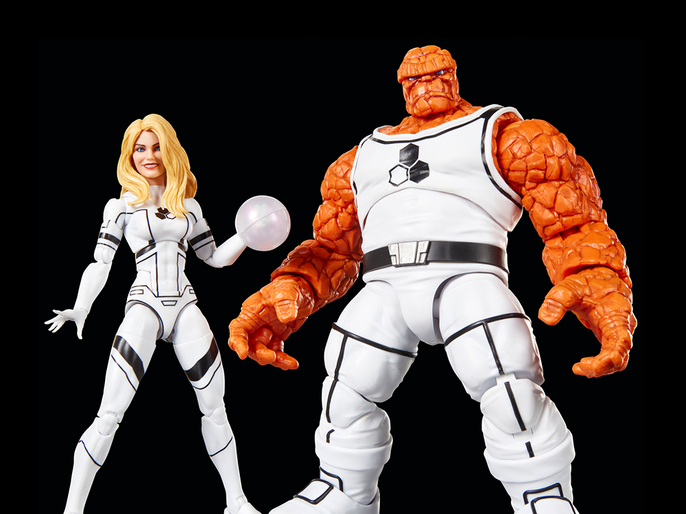 Hasbro Marvel Legends Future Foundation Marvel's The Thing & Marvel's Invisible Woman Action Figure Two-Pack - View 2