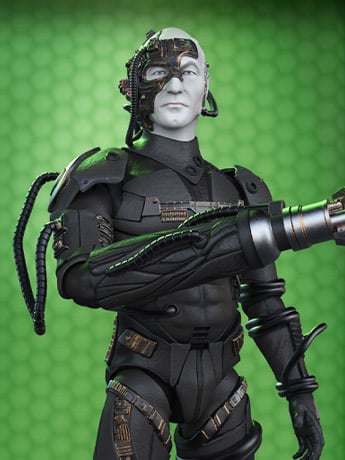 Super7 Star Trek: The Next Generation ULTIMATES! Locutus of Borg Plastic Action Figure
