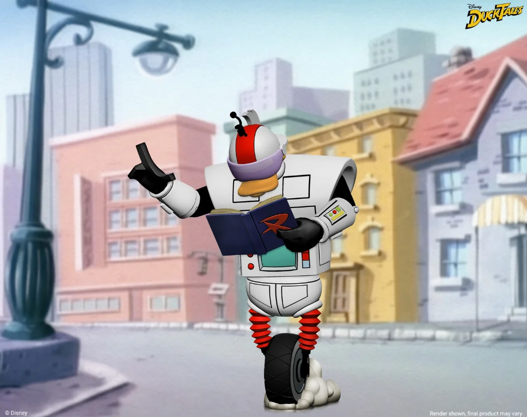 NECA Disney DuckTales Ultimate Gizmoduck Action Figure - View 4