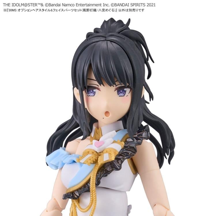 Bandai The Idolmaster Shiny Colors 30 Minutes Sisters Option Hair Style & Face Parts (Kazano Hiori & Hachimiya Meguru) Accessory Kit Set - View 11