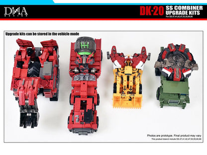 DNA Design DK-20 Upgrade Kit (Reissue) Plastic Model Accessory Set - View 5
