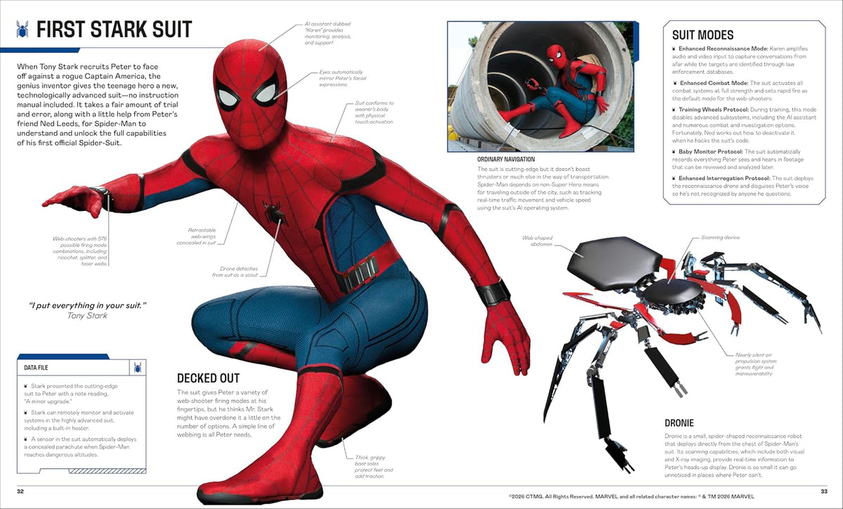 DK Publishing Marvel Studios World of Spider-Man Book - View 5