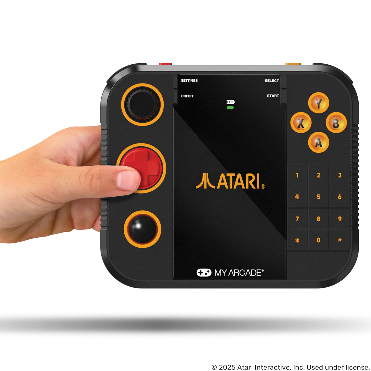 My Arcade Atari Gamestation Go Wireless Controller, 5.25-Inch - View 3