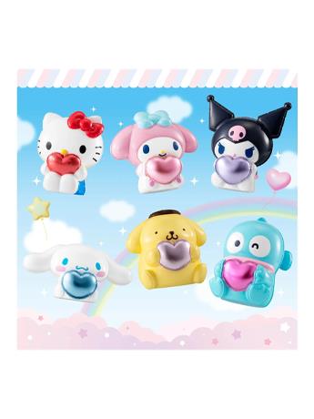 Bandai Shokugan Sanrio Pukkuri Balloon Mascot Box of 10 Random Vinyl Figures