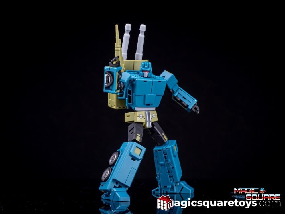 Magic Square MS-B53D Night Tracer (Comic Edition) 4.72-Inch Polyamide Collectible Figure - View 5
