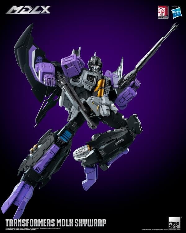 threezero Transformers MDLX Articulated Figure Series Skywarp 7.8-Inch Action Figure - View 9