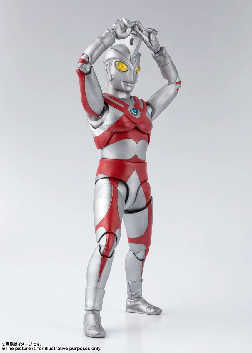 Bandai S.H.Figuarts Ultraman Ace Action Figure 6-Inch (Reissue) - View 6