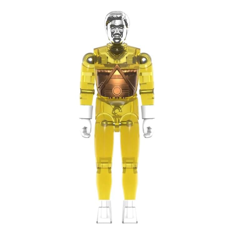 Super7 Micronauts ReAction+ Time Traveler (Translucent Yellow) Action Figure - View 3
