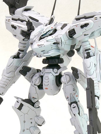 Kotobukiya Armored Core Variable Infinity Lineark White Glint & V.O.B. 1/72 Scale Model Kit Set (Reissue)