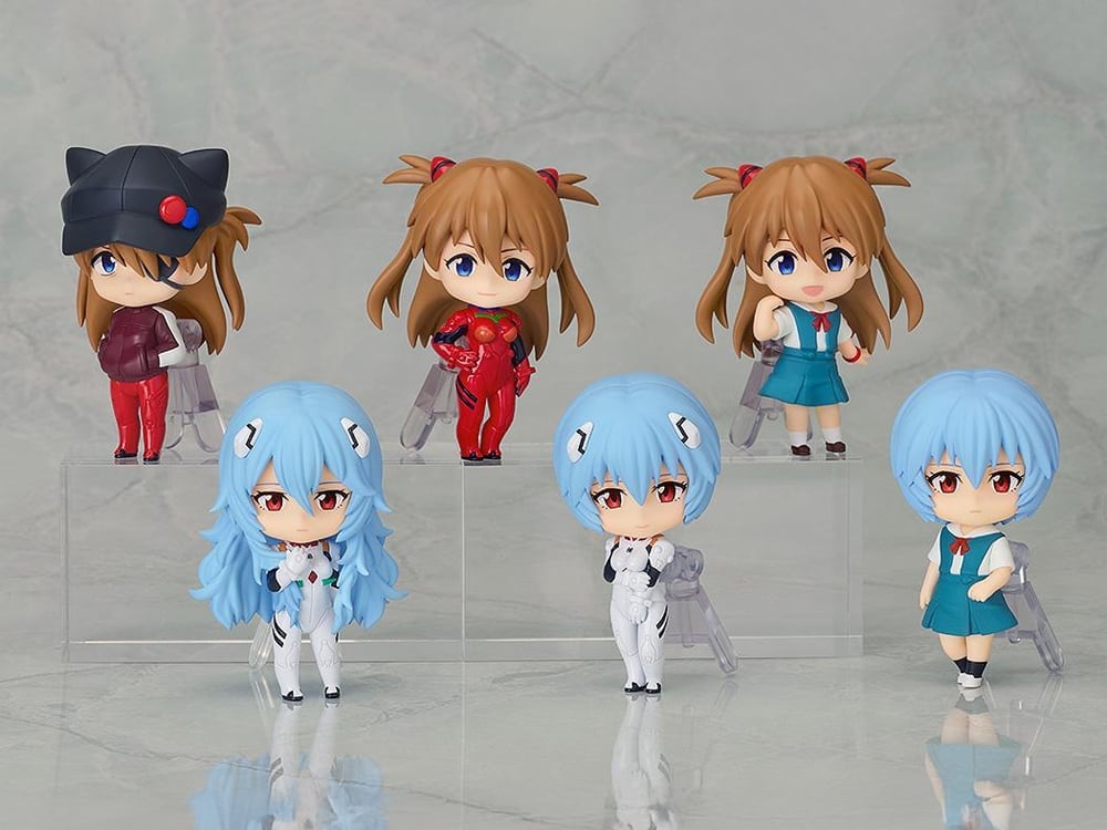Good Smile Nendoroid Surprise Rebuild of Evangelion Boxed Set of 6 Figures with Random Accessories - View 2