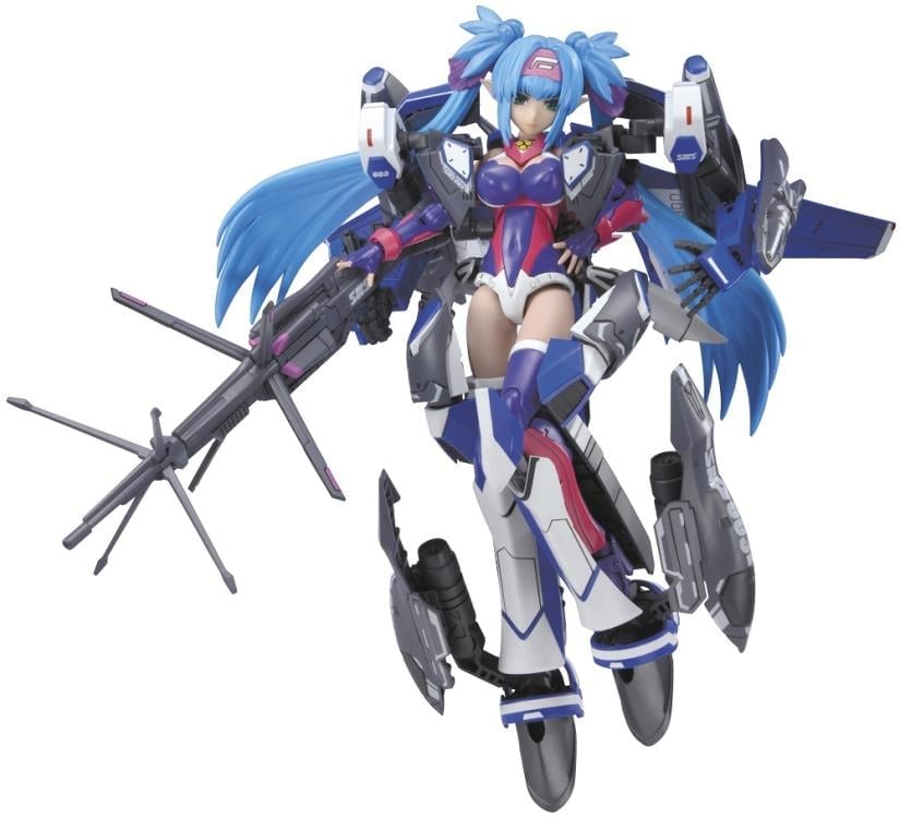 Aoshima Macross V.F.G. VF-25G Super Messiah Klan Klang Model Kit (6-Inch) - View 3