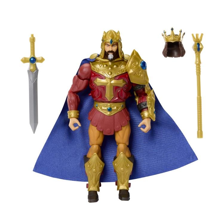 Mattel Masters of the Universe Masterverse New Eternia King Randor Action Figure - View 7