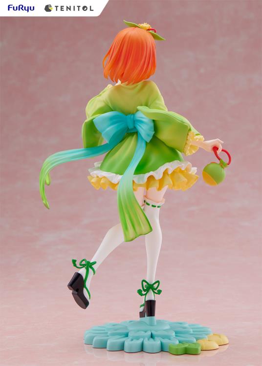 FuRyu The Quintessential Quintuplets Tenitol Yotsuba Nakano (Mini Skirt Yukata Ver.) Figure, 8.66-Inch - View 10