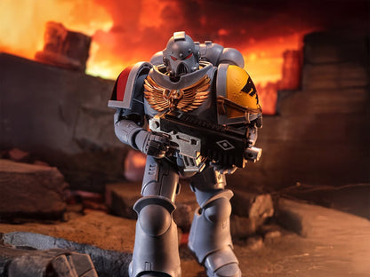 McFarlane Toys Warhammer 40,000 Space Wolves Grey Hunter Plastic Action Figure - View 2