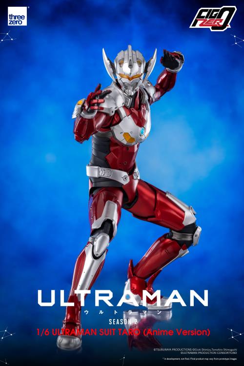threezero Ultraman FigZero Ultraman Suit Taro (Anime Ver.) 1/7 Scale Figure 12-Inch - View 4