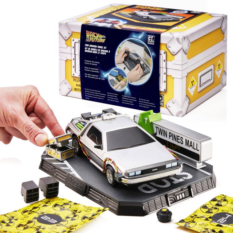 Numskull Back to the Future Countdown Character Time Machine Plastic Model Kit - View 27