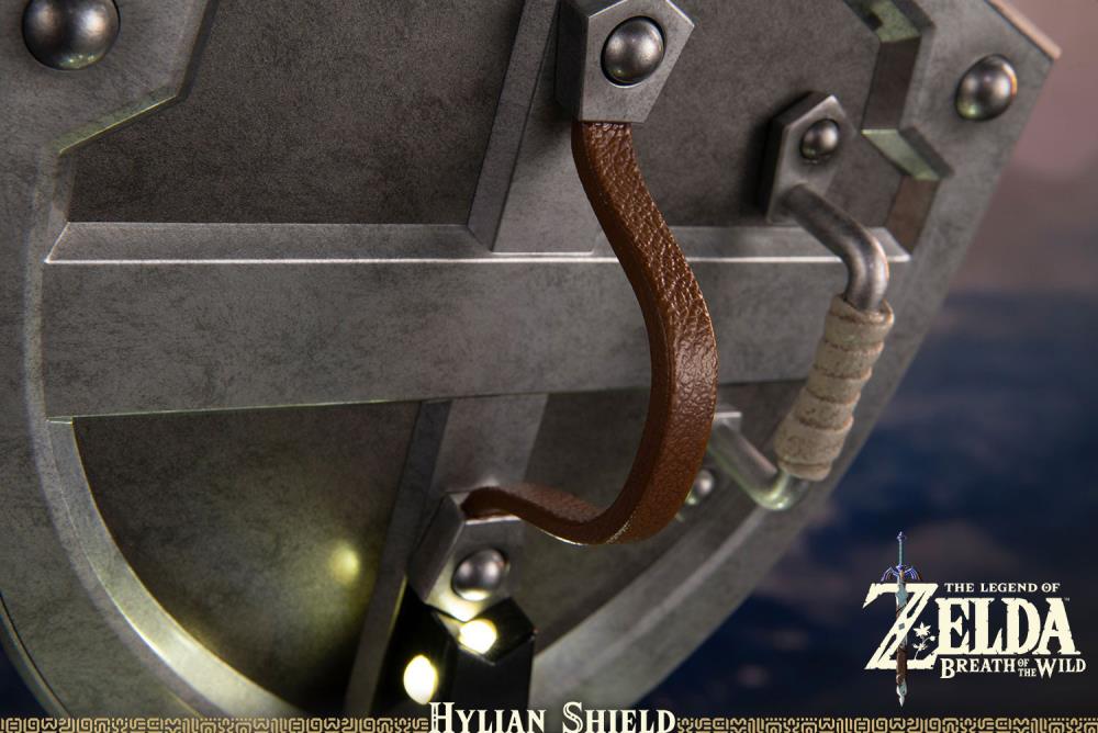 First 4 Figures The Legend of Zelda: Breath of the Wild Hylian Shield Collector's Edition True Form Collectible 11.5-Inch - View 13