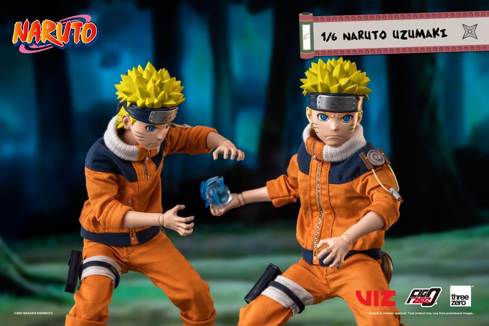 threezero Naruto FigZero Naruto Uzumaki 1/6 Scale Collectible Figure - View 17