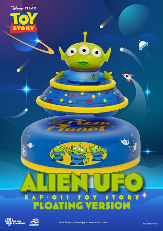 Beast Kingdom Toy Story Egg Attack Floating EAF-011 Alien UFO 3.7-Inch Figure - View 3