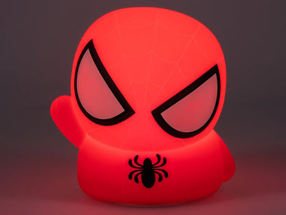 Paladone Marvel SquishyGlo Spider-Man Light, 5.5-Inch Silicone - View 2