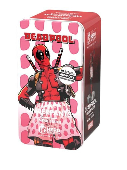 Eaglemoss Marvel Comics Heavyweights Collection #4 Deadpool (Underpants) 1/18 Scale Metal Figure - View 7