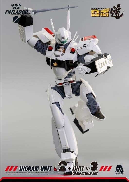 threezero Patlabor ROBO-DOU Ingram Unit 2 1/35 Scale Figure + Unit 3 Compatible Set - View 15