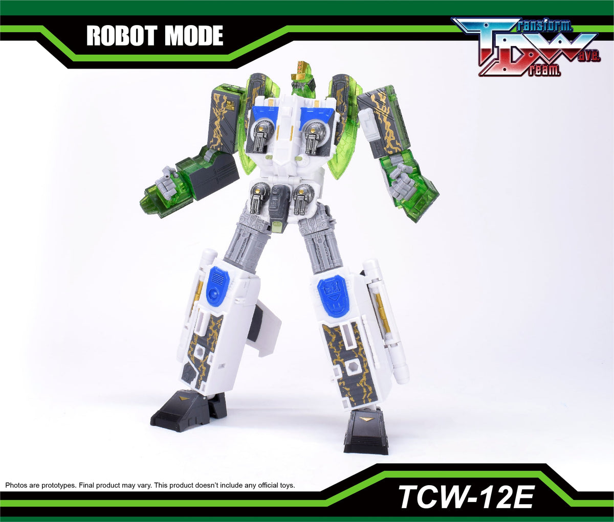 Transform Dream Wave TCW-12E Upgrade Kit in ABS and PVC - View 12