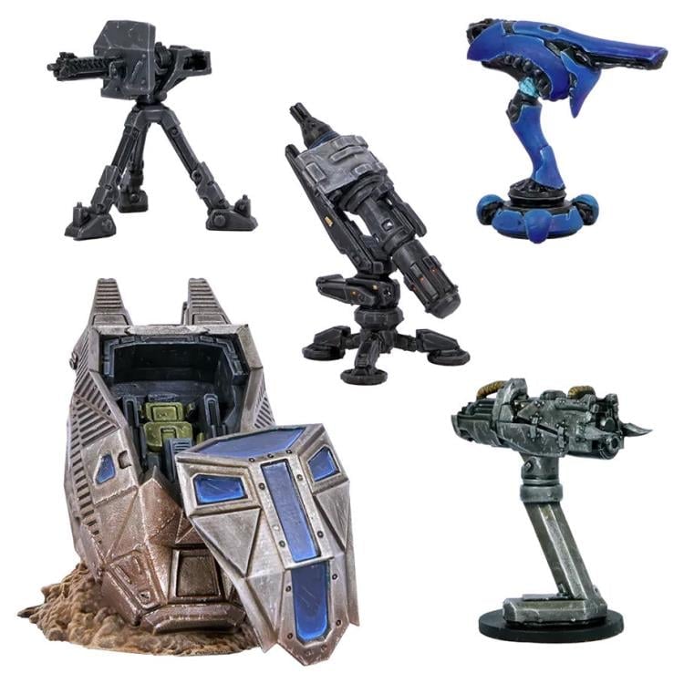 Mantic Games Halo: Flashpoint ODST Scenery Set for Tabletop Play - View 3