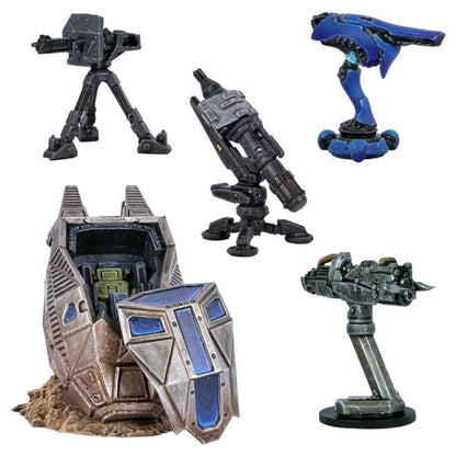Mantic Games Halo: Flashpoint ODST Scenery Set for Tabletop Play - View 3