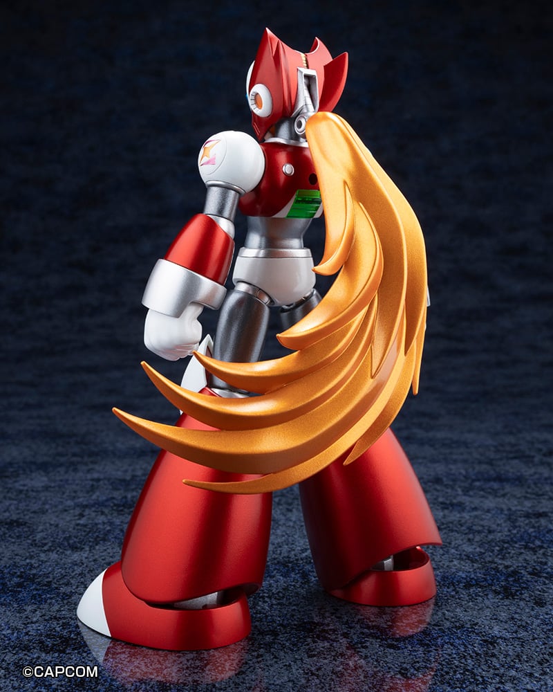 Kotobukiya Mega Man X Zero (1st Ver. Limited Edition) 1/12 Scale Model Kit 5.7-Inch - View 4
