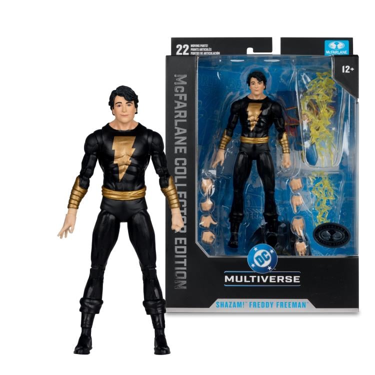 McFarlane Toys DC Multiverse Shazam! Freddy Freeman Collector Edition Plastic Action Figure, Chase - View 7