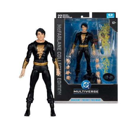 McFarlane Toys DC Multiverse Shazam! Freddy Freeman Collector Edition Plastic Action Figure, Chase - View 7
