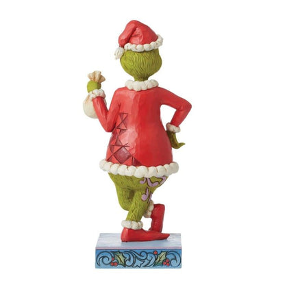 Enesco Jim Shore Dr. Seuss The Grinch with Bag of Coal 9.06-Inch Resin Figurine - View 3