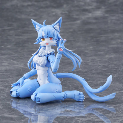 Aoshima KemoPla Omaneko Model Kit in ABS and PVC (5.8-Inch) - View 8
