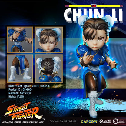 Asmus Toys Street Fighter Qbitz XL Chun-Li 6.7-Inch Vinyl Figure - View 13