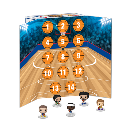 Funko Pocket Pop! NBA 14-Day Countdown Calendar with 1.5-Inch Vinyl Figures - View 5
