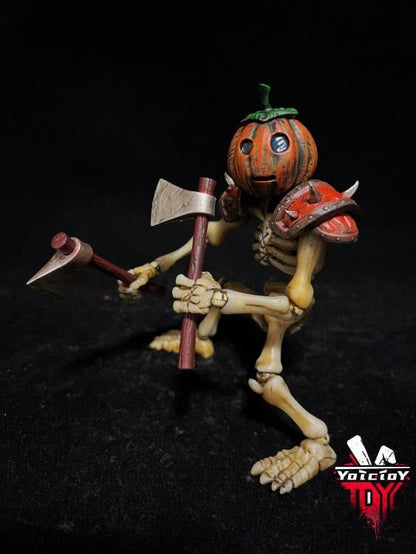 GhostRabbit YoToToY Redemption Skeletons Night Tricksters Set of 6 Skeleton Figures, 7.28-Inch - View 7