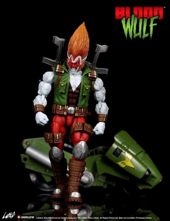 LooseCollector Rob Liefeld's Bloodwulf 1/12 Scale Action Figure - View 7