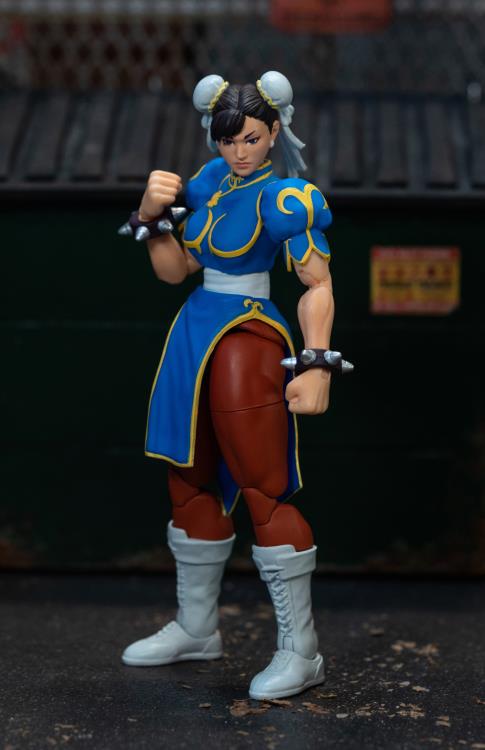 Jada Toys Street Fighter Chun-Li 1/12 Scale 5.75-Inch Plastic Action Figure - View 4