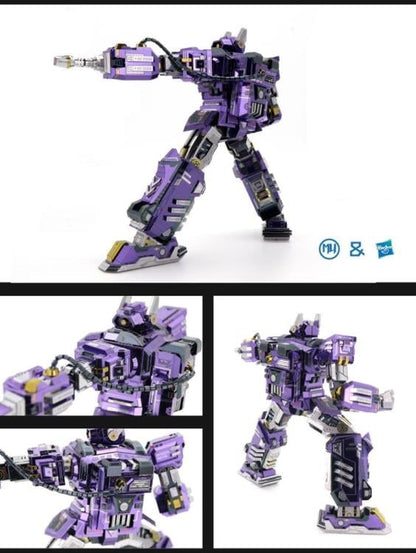 MU Model Transformers G1 Shockwave 3D Metal Puzzle Model Kit 8.3-Inch - View 7