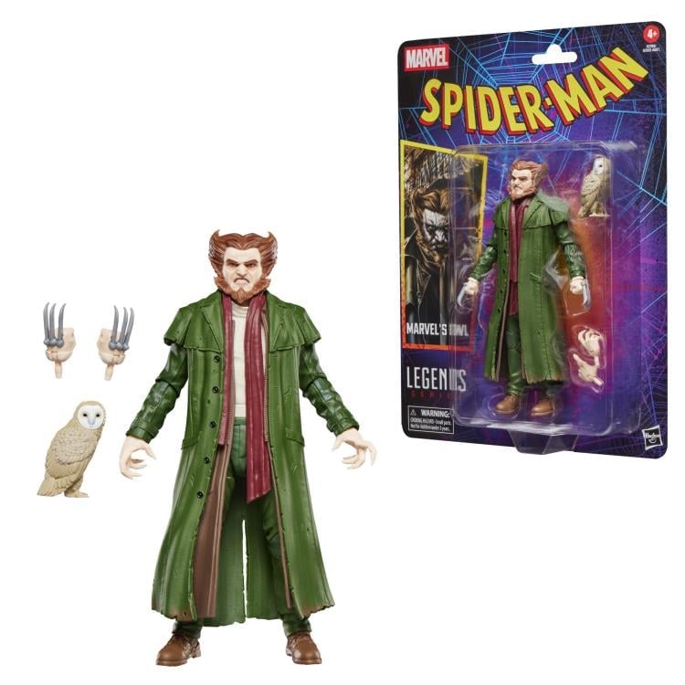 Hasbro Spider-Man Marvel Legends Retro Collection The Owl Plastic Action Figure - View 10
