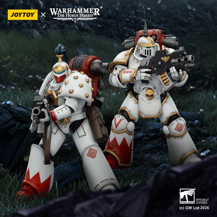 JoyToy Warhammer The Horus Heresy White Scars MKVI Tactical Legionary 1/18 Scale Action Figure - View 18